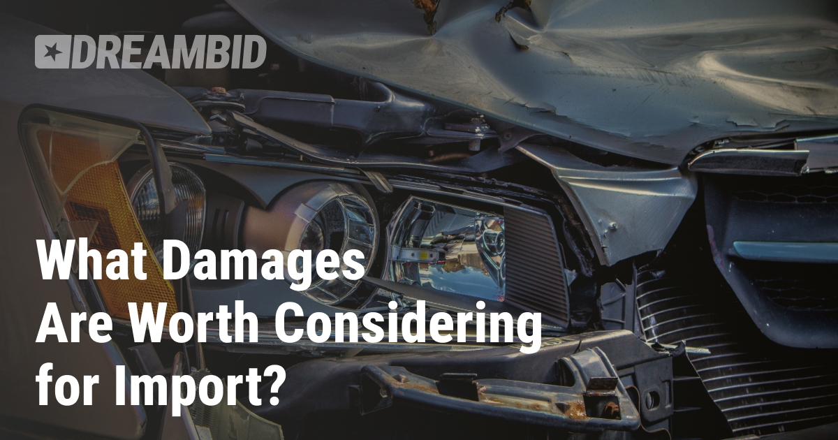 Types of Vehicle Damage at US Auctions